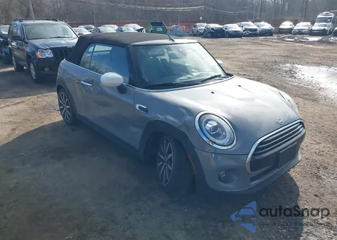 2020 Mini Convertible Cooper z USA, uszkodzony, nr VIN WMWWJ3C02L3L35152